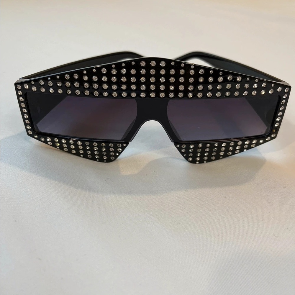 Black Studded Sunglasses